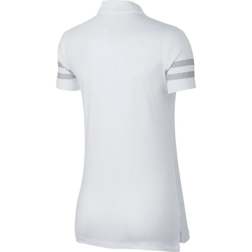 Women's Dry Printed Short Sleeve Polo