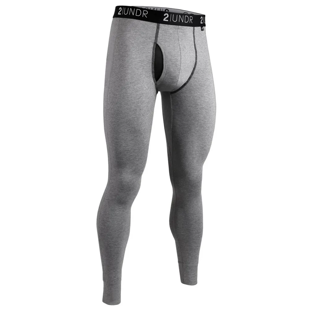 Men's Long John - Heather Grey