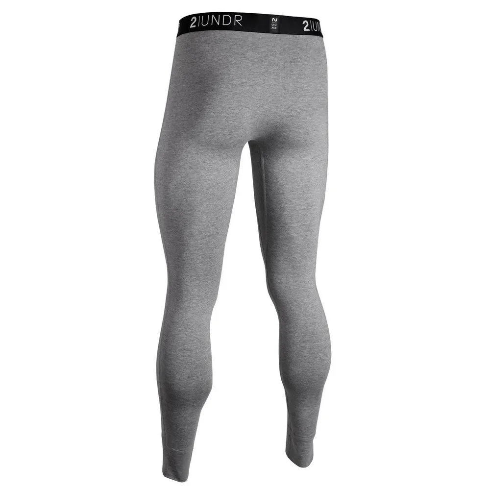 Men's Long John - Heather Grey