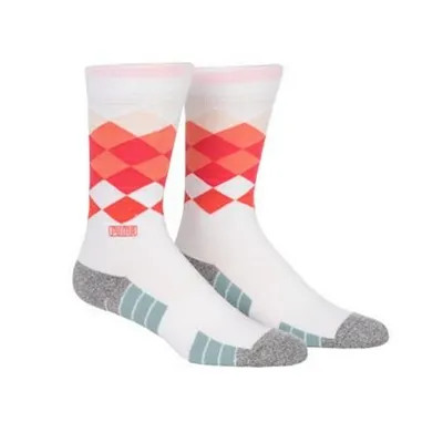 Men's Fusion Argyle Crew Socks