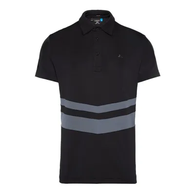 Men's Double Stripe Regular Fit Jersey Short Sleeve Polo
