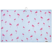 Microfiber Golf Towel - Flamingo Lake