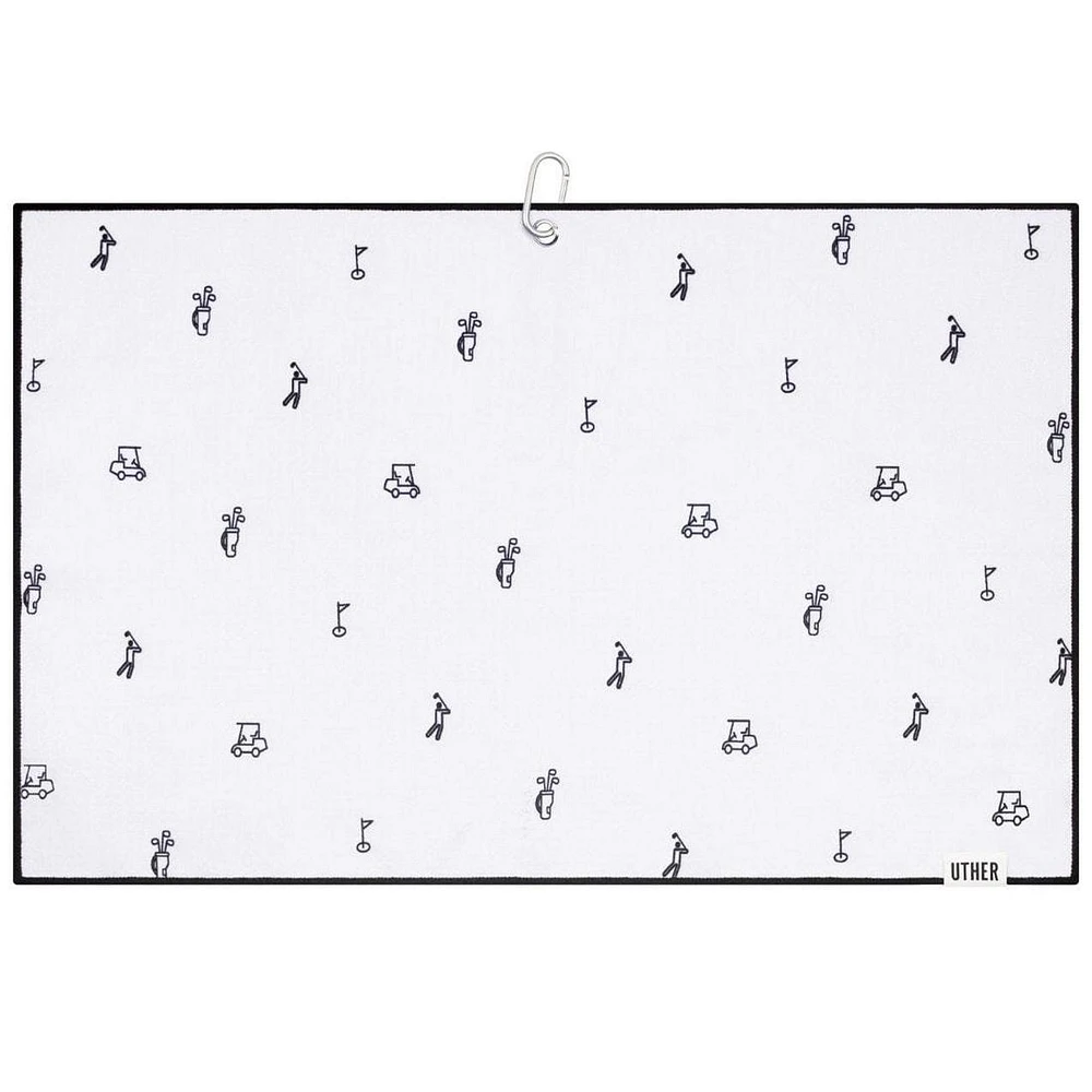 Microfiber Golf Towel - Icy Icon