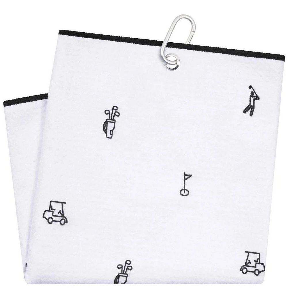 Microfiber Golf Towel - Icy Icon