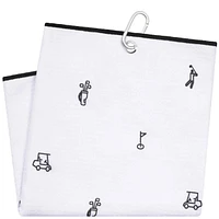 Microfiber Golf Towel - Icy Icon