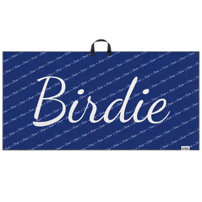 Microfiber Tour Golf Towel - Birdie Mantra