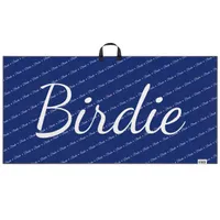 Microfiber Tour Golf Towel - Birdie Mantra