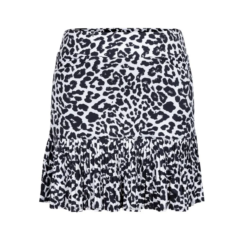 Women's Giana Printed Pleated Skort