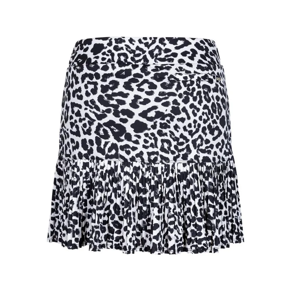 Women's Giana Printed Pleated Skort