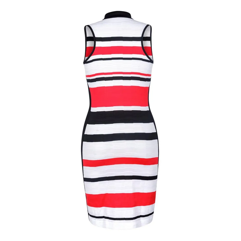 Women's Jade Stripe Sleeveless Dress