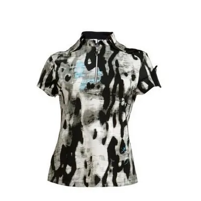 Women's Camo Printed Short Sleeve Top