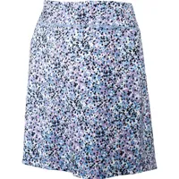 Women's Printed Cross Over Asymmetrical Pull On Skort