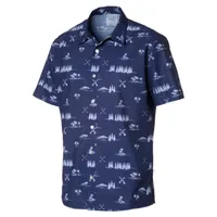 Men's Paradise Button Down Short Sleeve Shirt