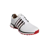 Men's Tour360 XT Spiked Golf Shoe - WHITE/BLACK/RED