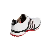 Men's Tour360 XT Spiked Golf Shoe - WHITE/BLACK/RED