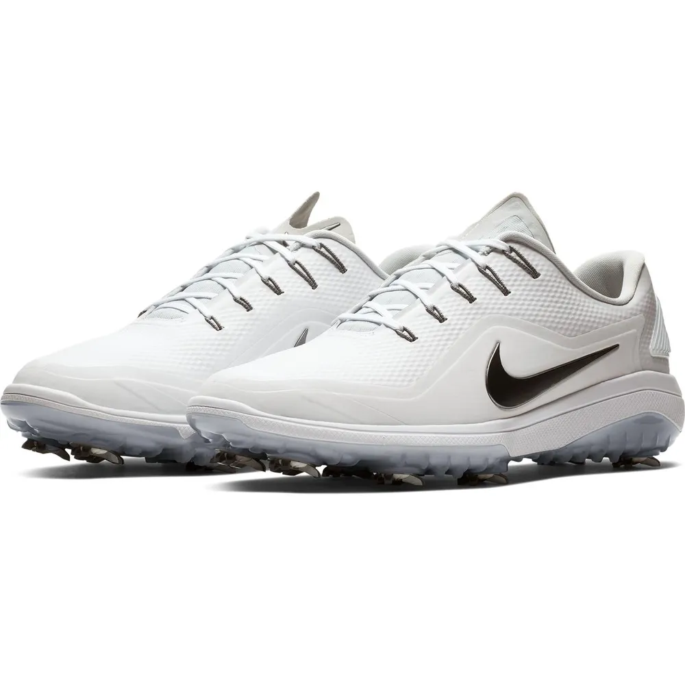 Men's React Vapor 2 Spiked Golf Shoe - WHITE/SILVER