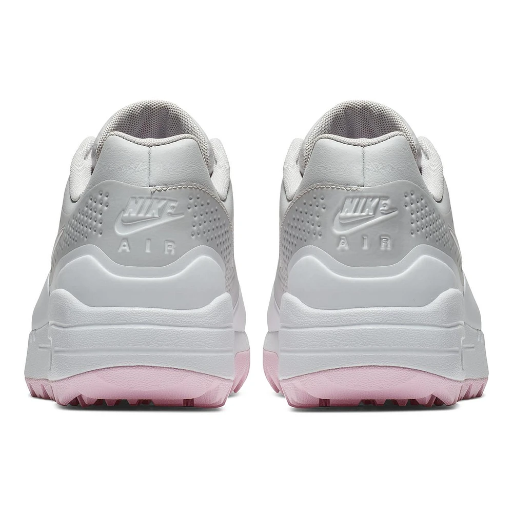Women's Air Max 1 G Spikeless Golf Shoe - GREY/LIGHT PINK