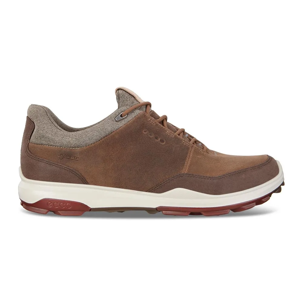 Men's Goretex Biom Hybrid 3 Nubuck Spikeless Golf Shoe - BROWN