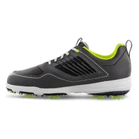 Men's Fury Spiked Golf Shoe - GREY/WHITE/GREEN