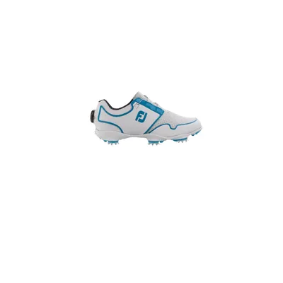 Women's Sport Boa TF Spiked Golf Shoe - WHITE/BLUE