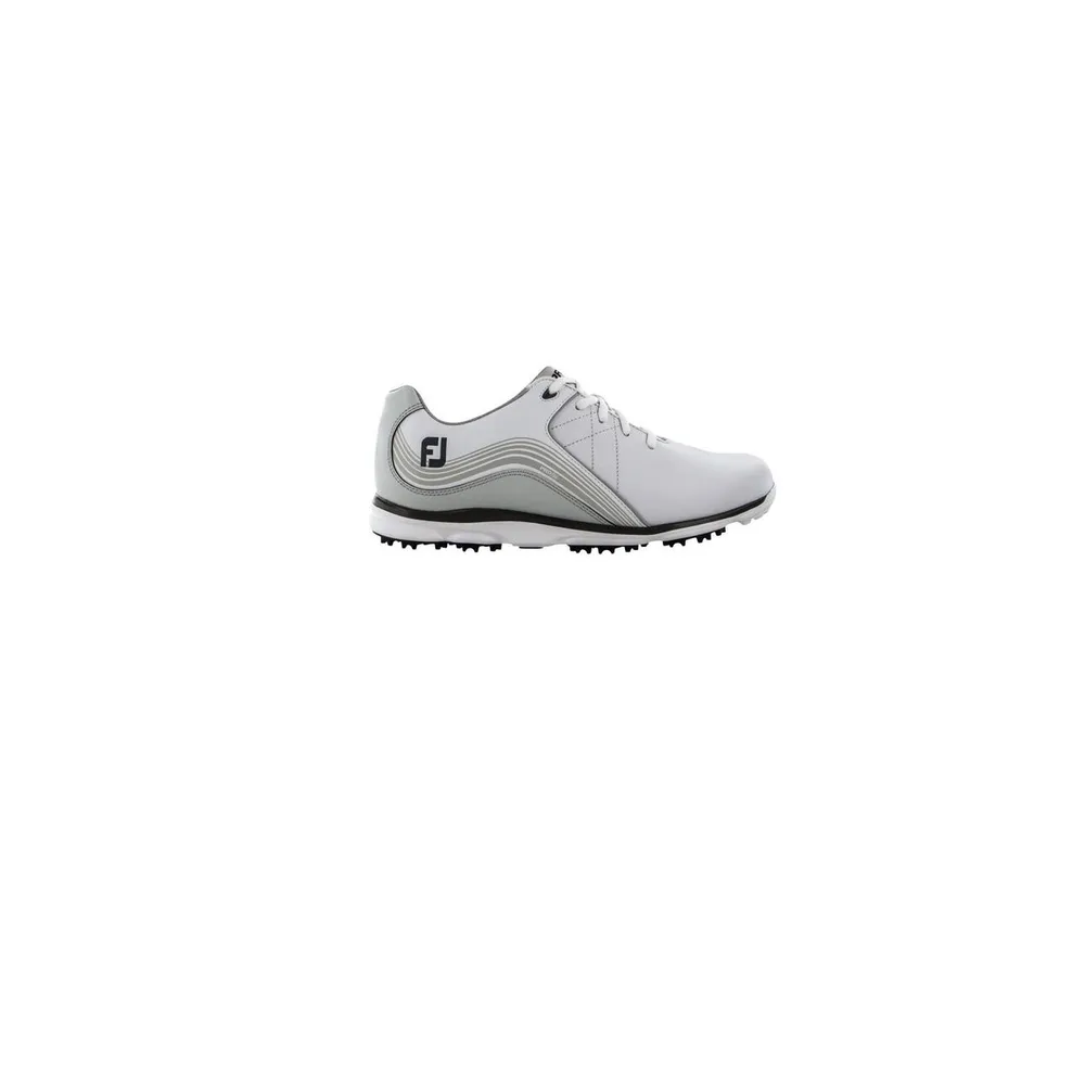 Women's Pro SL Spikeless Golf Shoe - WHITE/SILVER