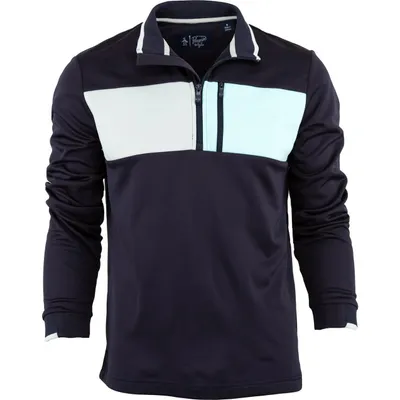 Men's Colour Block 1/4 Zip Pullover