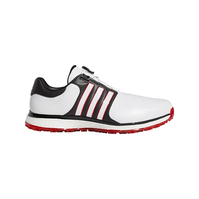 Men's Tour360 XT Boa Spikeless Golf Shoe WHITE/BLACK/RED