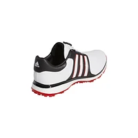 Men's Tour360 XT Boa Spikeless Golf Shoe WHITE/BLACK/RED