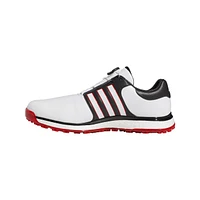 Men's Tour360 XT Boa Spikeless Golf Shoe WHITE/BLACK/RED