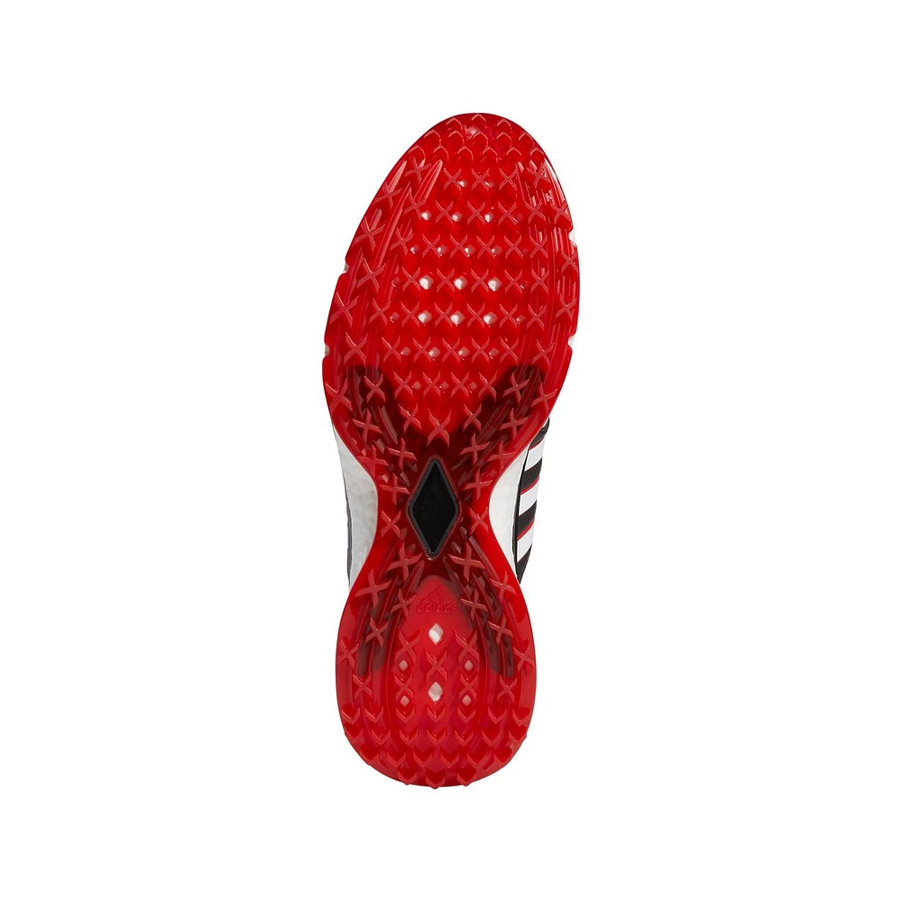 Men's Tour360 XT Boa Spikeless Golf Shoe WHITE/BLACK/RED