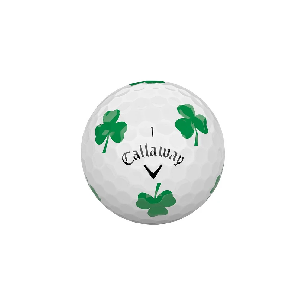 Chrome Soft Truvis Golf Balls - Clover Edition