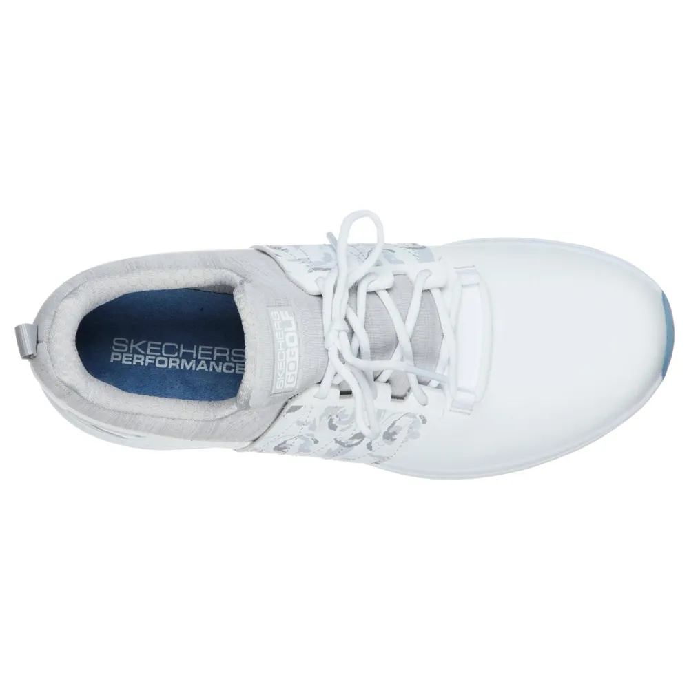 Women's Go Golf Eagle Lag Spikeless Golf Shoe WHITE/GREY