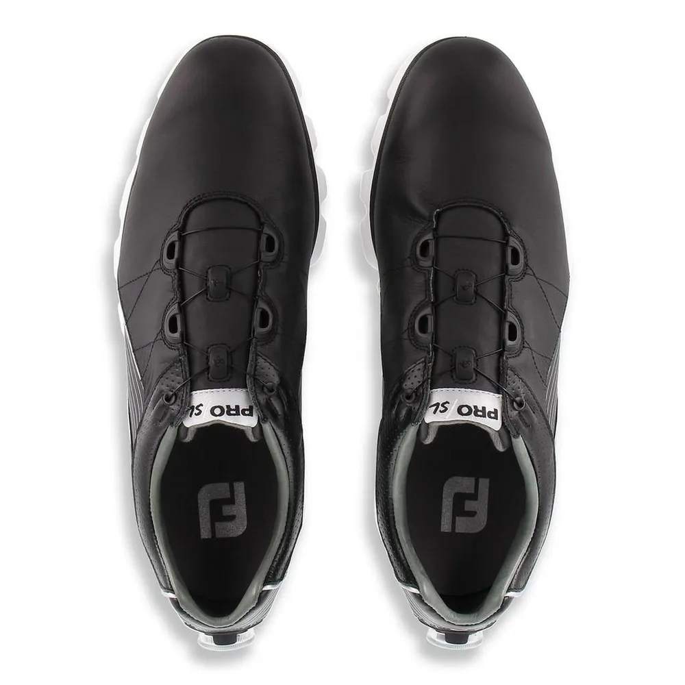 Men's Pro SL Boa Spikeless Golf Shoe - BLACK/GREY