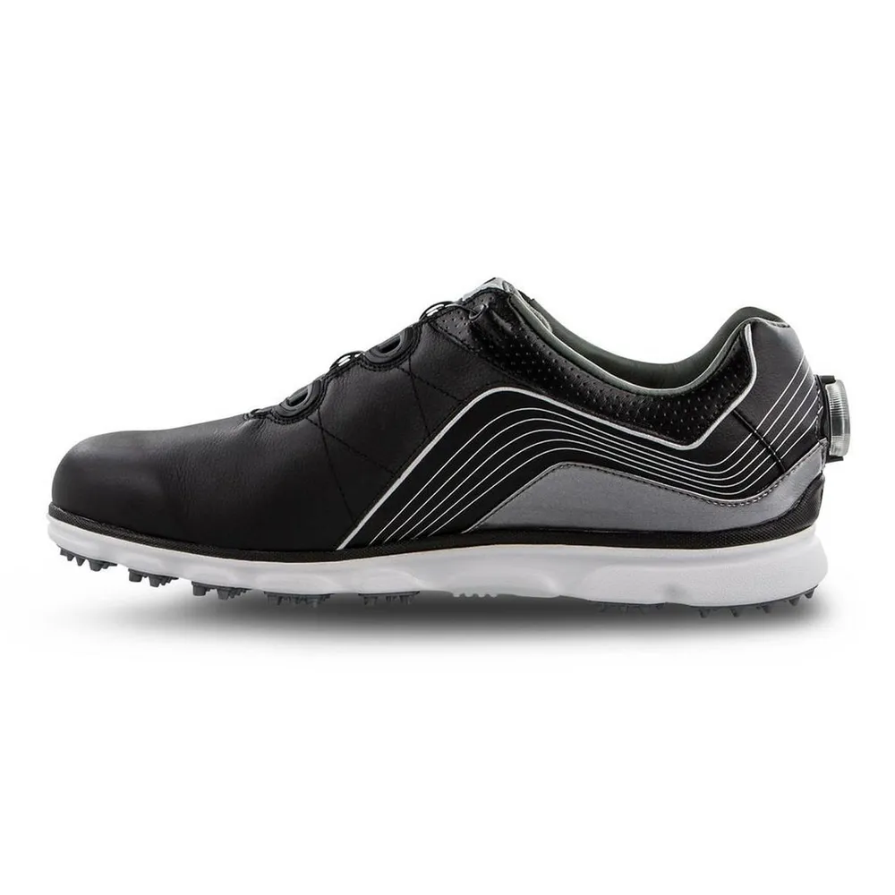 Men's Pro SL Boa Spikeless Golf Shoe - BLACK/GREY