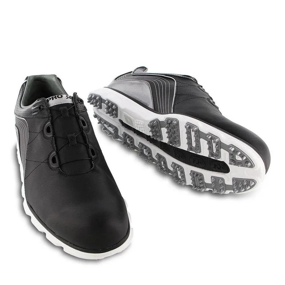 Men's Pro SL Boa Spikeless Golf Shoe - BLACK/GREY