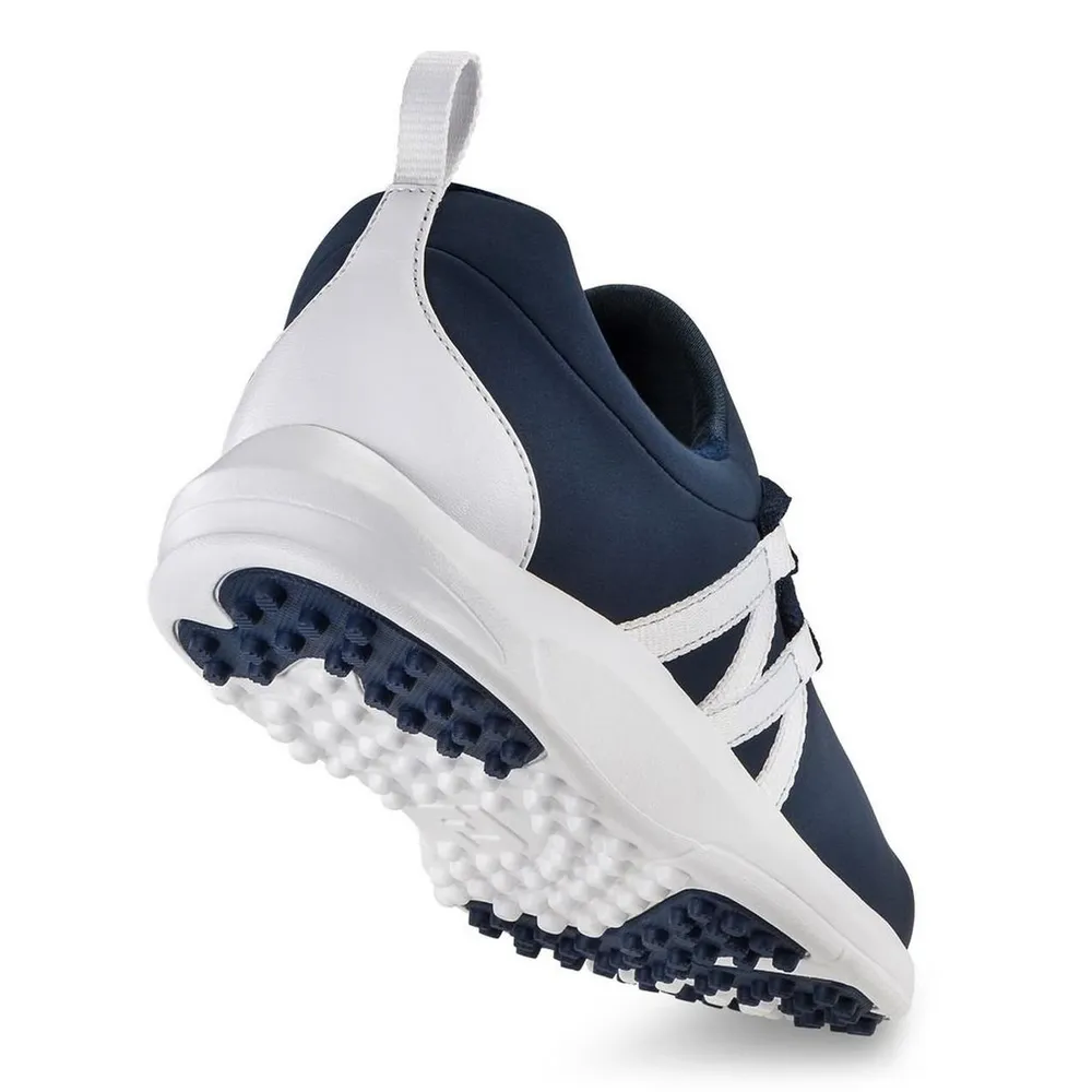 Women's FJ Leisure Slip On Spikeless Shoe - NAVY/WHITE