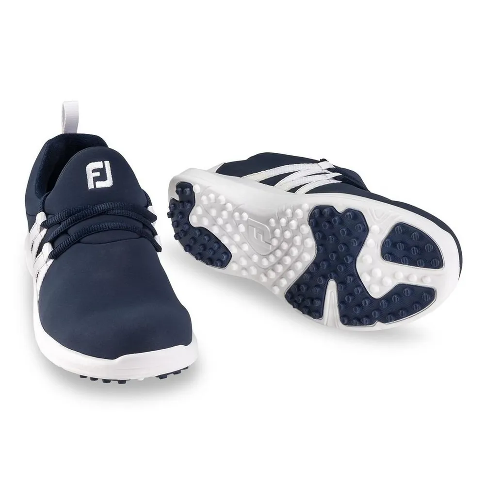 Women's FJ Leisure Slip On Spikeless Shoe - NAVY/WHITE