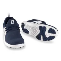Women's FJ Leisure Slip On Spikeless Shoe - NAVY/WHITE