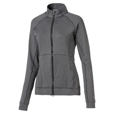 Women's Vented Full Zip Sweater Jacket