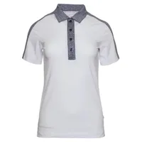 Women's Kate Contrast Collar Short Sleeve Polo