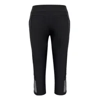 Women's Mesh Insert Pull On Capri