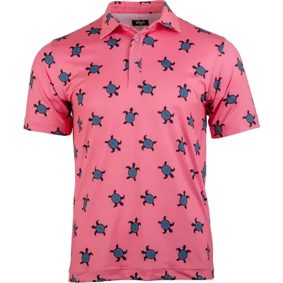 Men's Tipsy Turtle Short Sleeve Polo