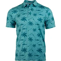 Men's Shark Bite Short Sleeve Polo