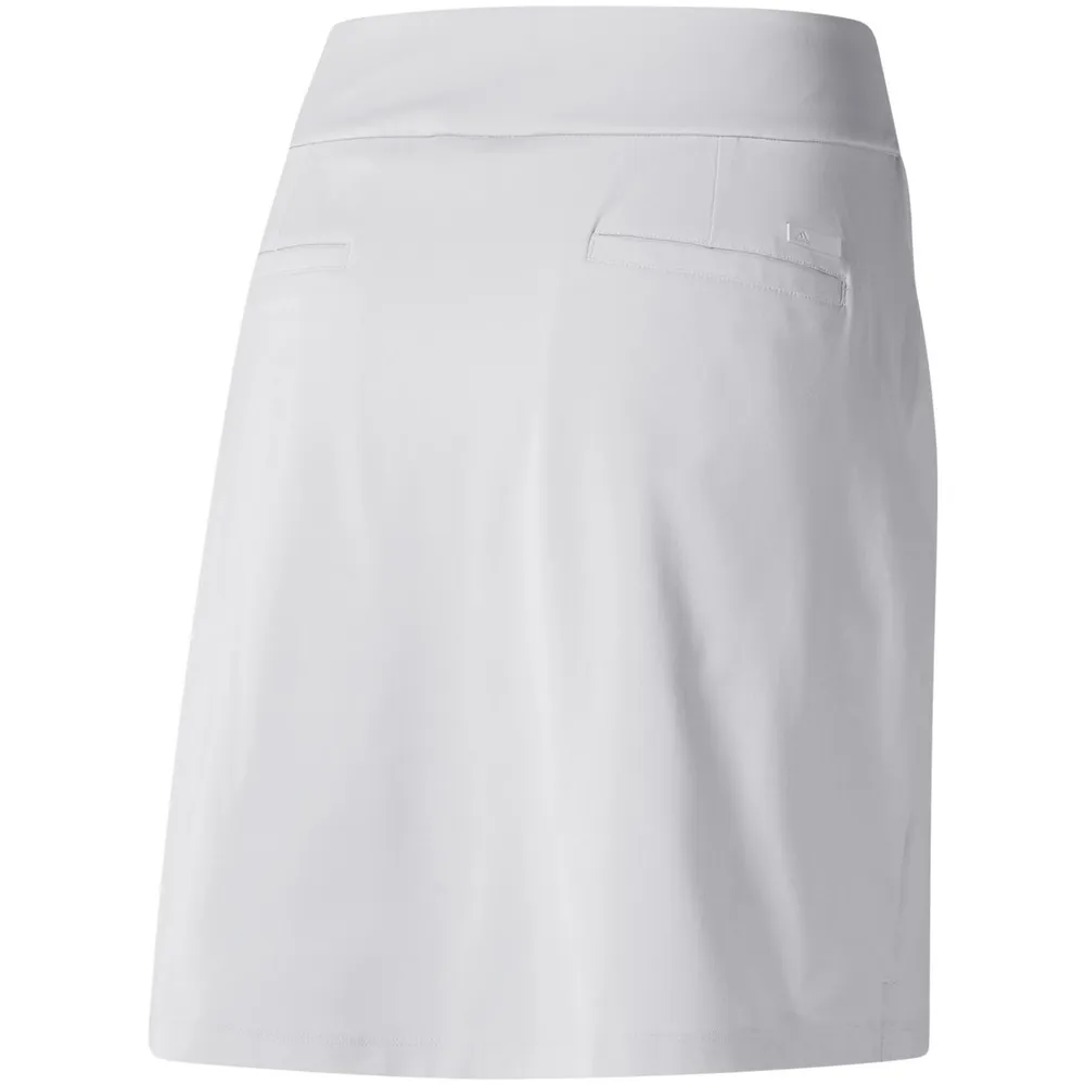 Women's Solid 18 Inch Skort