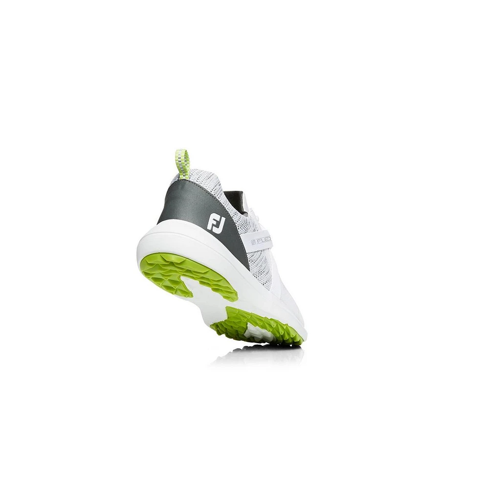 Men's Flex Spikeless Golf Shoe - White/Grey