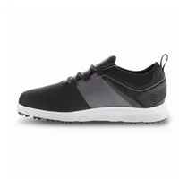 Men's Superlites Slip On Spikeless Golf Shoe - Black/Grey