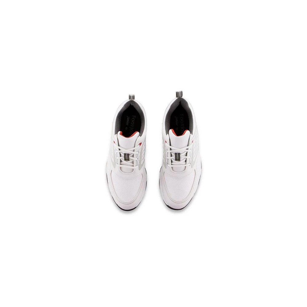 Junior Fury Spiked Golf Shoe - White/Black