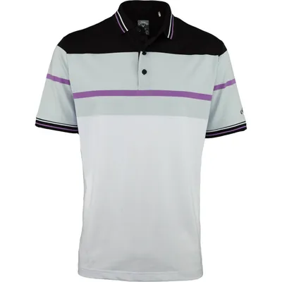 Men's Yarn Dyed Chest Stripe Short Sleeve Shirt