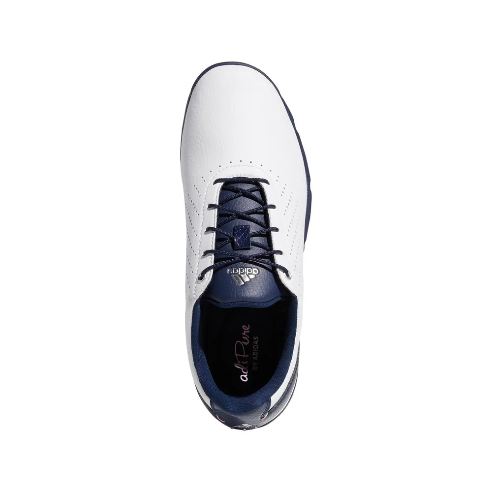 Women's Adipure SC Spikeless Golf Shoe - White/Navy