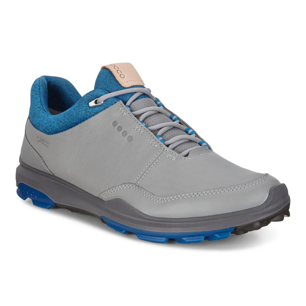 Men's Goretex Biom Hybrid 3 Spikeless Golf Shoe - Grey/Blue